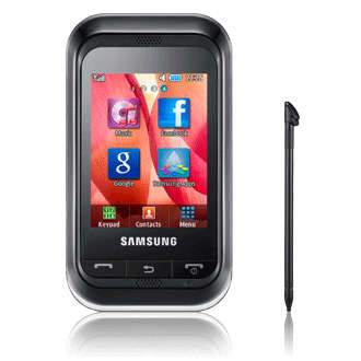 Brand New Samsung C3303 Toch Screen Mobile Phone (Local Stock)